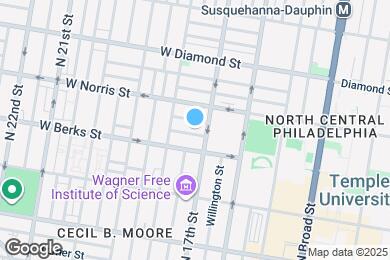 Map image of the property - 1715 Monument St