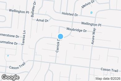 Map image of the property - 1547 St Andrews Dr