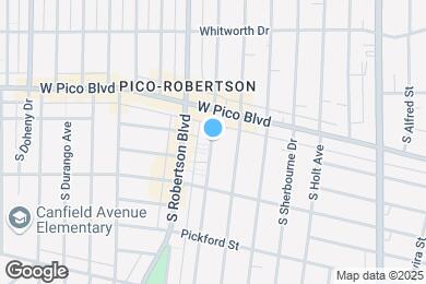 Map image of the property - 1434 S Wooster St