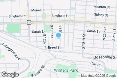 Map image of the property - 94 S 14th St