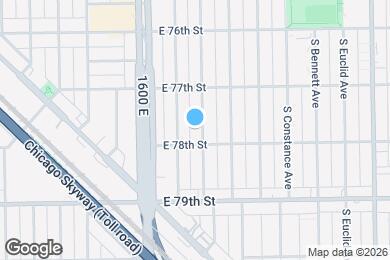 Map image of the property - 7746 S East End Ave