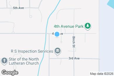 Map image of the property - 1207 4th Ave