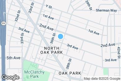Map image of the property - 3653 3rd Ave