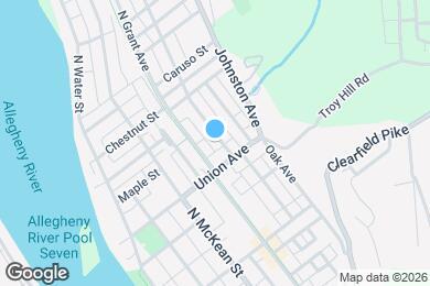 Map image of the property - 511 Woodward Ave