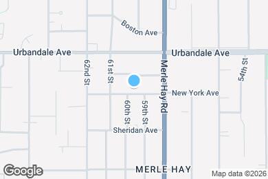 Map image of the property - 5909 New York Ave