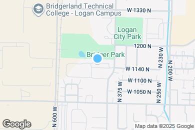 Map image of the property - 455 W 1140 N
