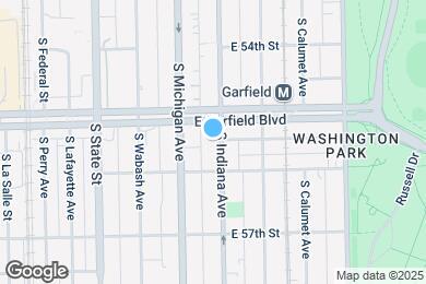 Map image of the property - 5516 S Indiana Ave