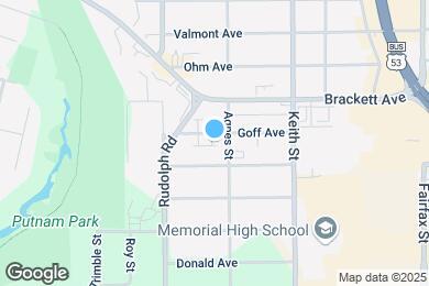 Map image of the property - 1731 Goff Ave