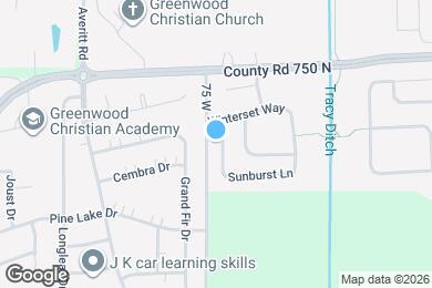 Map image of the property - 2284 Blossom Dr