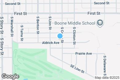 Map image of the property - 327 S Cedar St