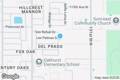 Map image of the property - 10845 Del Prado Dr E