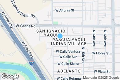 Map image of the property - 854 W Calle Matus