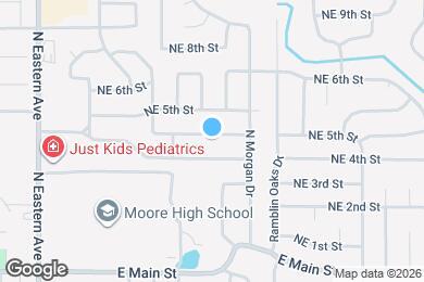 Map image of the property - 1124 N Patterson Dr