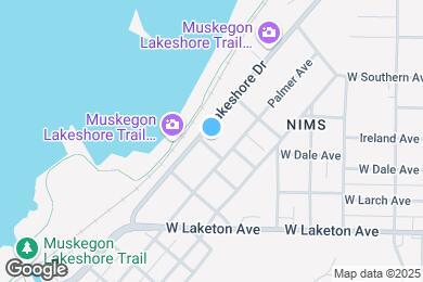 Map image of the property - 1427 Lakeshore Dr