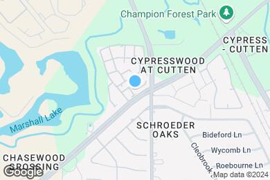 Map image of the property - Villas at Cypresswood Apartments