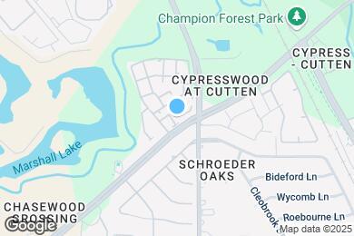 Map image of the property - Villas at Cypresswood