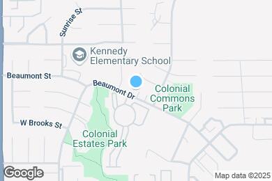 Map image of the property - 1803 Beaumont Dr