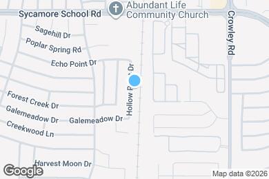 Map image of the property - 7645 Hollow Point Dr