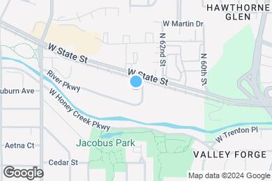 Map image of the property - River Parkway Senior Apts & Family Townhomes