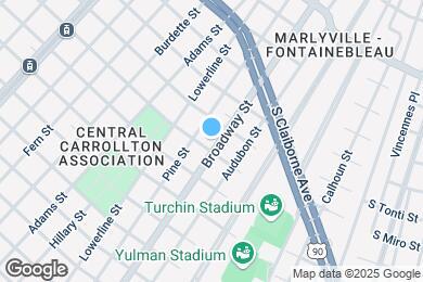 Map image of the property - 2010 Broadway St