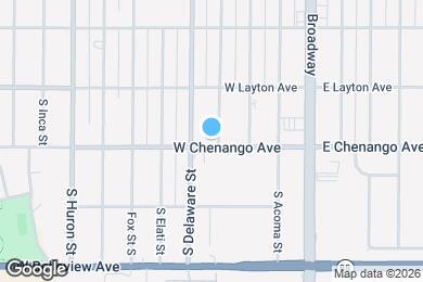 Map image of the property - 301 W Chenango Ave