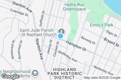Map image of the property - 1036 Chislett St