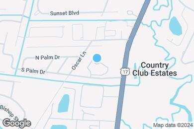 Map image of the property - Palm Club Apartment Homes