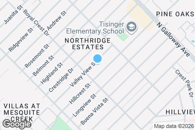 Map image of the property - 1520 Valley View St