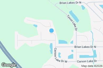 Map image of the property - 11876 Carson Lake Dr W