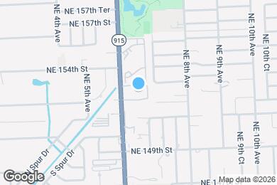 Map image of the property - 15205 NE 6th Ave
