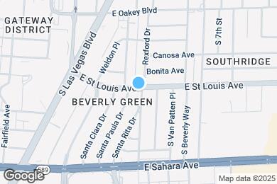 Map image of the property - 540 E Saint Louis Ave