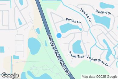 Map image of the property - 1928 Peridot Cir