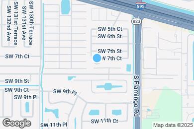 Map image of the property - 12615 SW 7th Pl