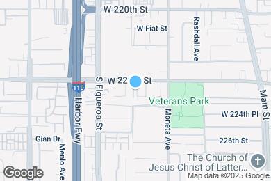 Map image of the property - 418 W 223rd St