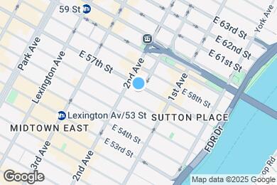 Map image of the property - 320 E 57th St