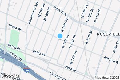 Map image of the property - 92 N 15th St