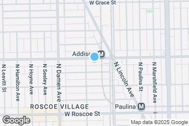 Map image of the property - 1837 W Addison St