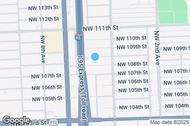 Map image of the property - 575 NW 108th St