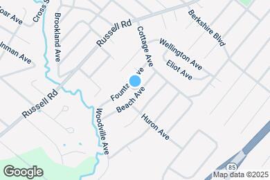 Map image of the property - 27 Beach Ave