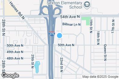 Map image of the property - 5036 22nd St N