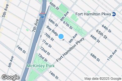 Map image of the property - 852 Bay Ridge Ave