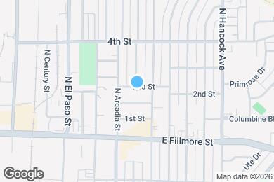 Map image of the property - 911 2nd St
