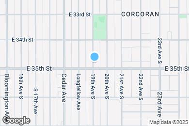 Map image of the property - 3443 19th Ave S