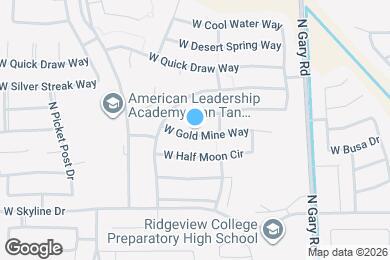 Map image of the property - 1924 W Gold Mine Way