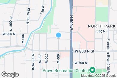 Map image of the property - 873 N 600 W