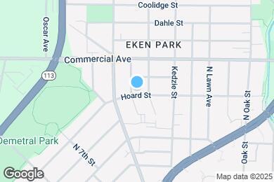 Map image of the property - 2630 Hoard St