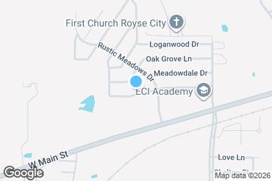 Map image of the property - 1012 Brookhaven Dr