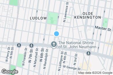 Map image of the property - 1237 N 5th St