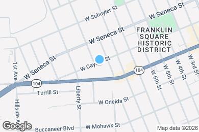 Map image of the property - 120 W Cayuga St