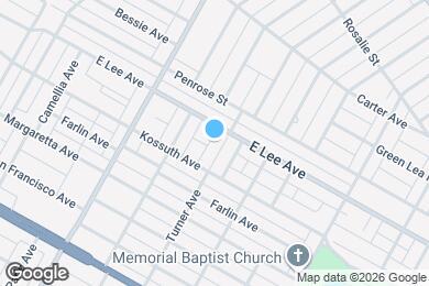 Map image of the property - 4127 Turner Ave